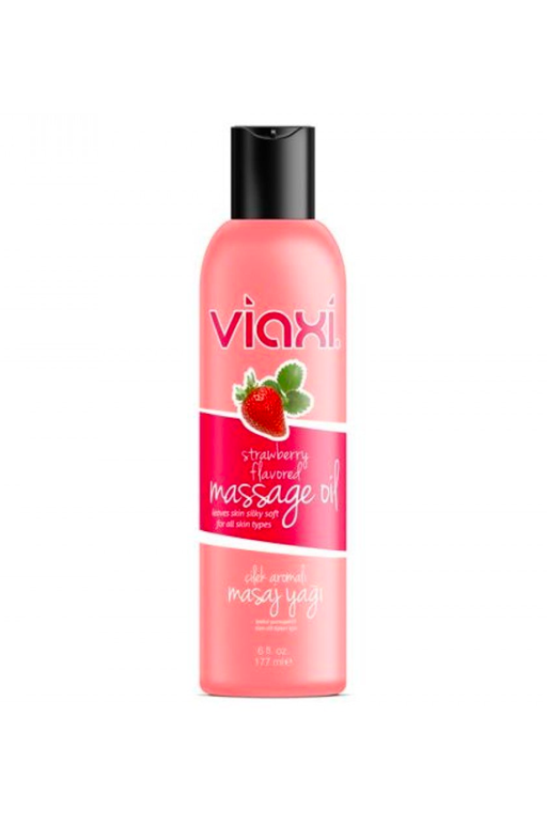 Viaxi Masaj Yağı Çilek Aromalı 177 ml